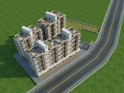 Project Image of 341.0 - 390.0 Sq.ft 1 BHK Apartment for buy in Roshan One