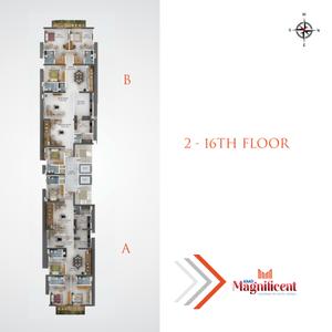 Project Image of 3021.0 - 3849.0 Sq.ft 4 BHK Apartment for buy in ABAD Magnificent
