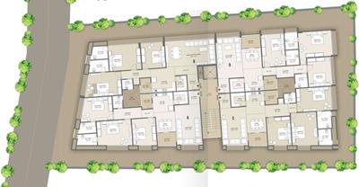 Project Image of 1270.0 - 1345.0 Sq.ft 3 BHK Apartment for buy in United Ishwar Magna