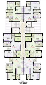 Project Image of 385.0 - 754.0 Sq.ft 1 BHK Apartment for buy in Vijay Shanthi Infiniti