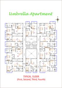 Project Image of 952.0 - 1224.0 Sq.ft 2 BHK Apartment for buy in Umbrella Apartment