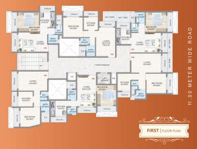 Project Image of 211.0 - 304.0 Sq.ft 1 BHK Apartment for buy in S M Royal Avenue