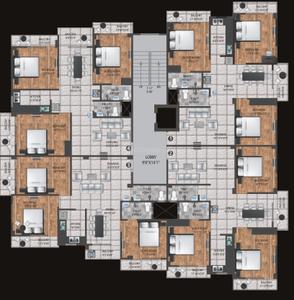 Project Image of 9407.66 - 10128.84 Sq.ft 2 BHK Apartment for buy in Jagat Homes Abhishyam Tower