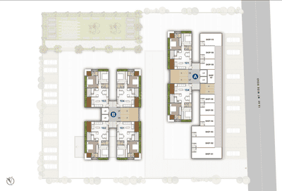 Project Image of 667.79 - 1238.93 Sq.ft 2 BHK Apartment for buy in Hindva Skyview