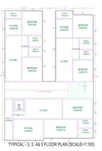 Project Image of 1056.91 - 1207.93 Sq.ft 2 BHK Apartment for buy in Sri Sai Sadan Nv