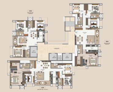 Project Image of 1145.2 - 1806.18 Sq.ft 3 BHK Apartment for buy in Parsh 92 Platinum Hive