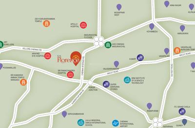 Project Image of 1087.0 - 2023.0 Sq.ft 2 BHK Apartment for buy in SIS Florence