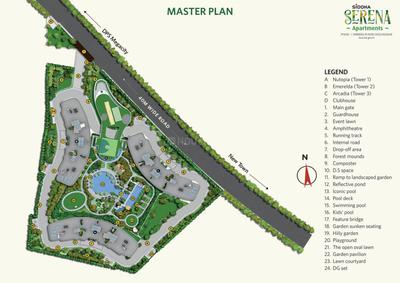 Project Image of 541.0 - 1536.0 Sq.ft 1 BHK Apartment for buy in Siddha Serena Phase II