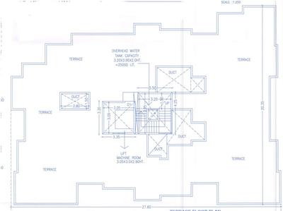 Shrikrishna Sumedhraj Hill View Cluster Plan Terrace 1