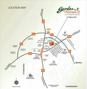 Project Image of 0.0 - 1319.98 Sq.ft 3 BHK Apartment for buy in Garden Homes 2