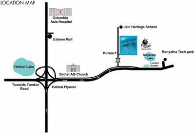 Project Image of 946.0 - 1129.0 Sq.ft 2.5 BHK Apartment for buy in Prestige Misty Waters Vista Tower