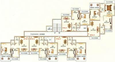 Project Image of 416.0 - 475.0 Sq.ft 1 BHK Apartment for buy in Saket Seasons Elite