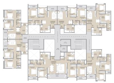 Project Image of 656.0 - 1228.0 Sq.ft 2 BHK Apartment for buy in Belmont Skyverse