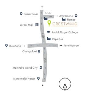 Project Image of 1000.0 - 2140.0 Sq.ft Residential Plot Plot for buy in KTM Crest Wood