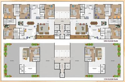 Project Image of 3279.0 - 4244.53 Sq.ft 5 BHK Apartment for buy in Rajhans Trionzza