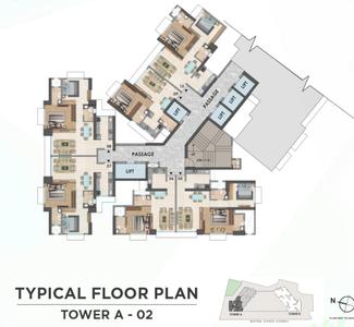 Project Image of 418.0 - 1256.0 Sq.ft 1 BHK Apartment for buy in Chandak GreenAiry