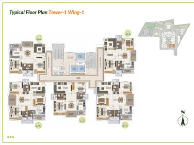 Project Image of 659.0 - 1809.0 Sq.ft 1 BHK Apartment for buy in DSR Parkway