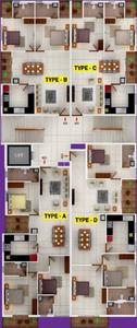 Project Image of 855.0 - 1300.0 Sq.ft 2 BHK Apartment for buy in Dream Flower Yashwi