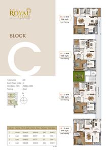 Project Image of 1432.0 - 2176.0 Sq.ft 2 BHK Apartment for buy in Siri Royal Spaces