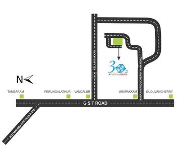 Project Image of 876.0 - 924.0 Sq.ft 2 BHK Apartment for buy in Vijay Raja 3 Cubes