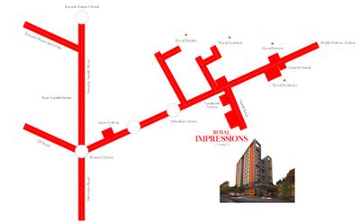 Project Image of 1026.0 - 1049.0 Sq.ft 3 BHK Apartment for buy in Five Star Royal Impressions