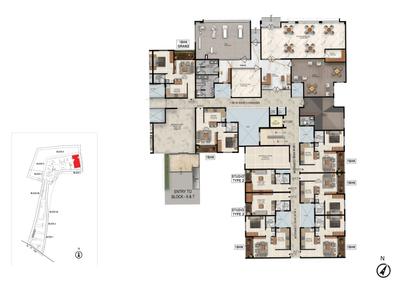 Project Image of 253.0 - 486.85 Sq.ft Studio Studio Apartment for buy in Sattva Simplicity