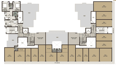 Project Image of 325.5 - 530.45 Sq.ft 1 BHK Apartment for buy in Prithvi Anand Kuber Complex Phase 1