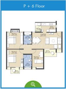 Project Image of 1013.0 - 1440.0 Sq.ft 2 BHK Apartment for buy in Ruchi Lifespaces Apartment