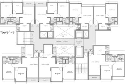 Project Image of 633.35 - 739.59 Sq.ft 2 BHK Apartment for buy in Tata Rio De Goa