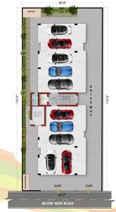 Project Image of 1566.0 - 1602.0 Sq.ft 3 BHK Apartment for buy in KCEE Srinivasam