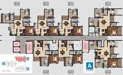 Project Image of 1073.0 - 1531.0 Sq.ft 2 BHK Apartment for buy in Vaishnavi Oasis
