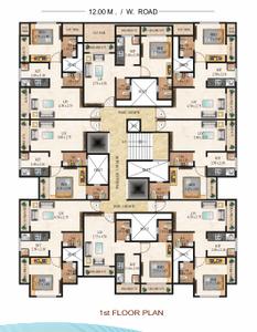 Project Image of 438.0 - 468.0 Sq.ft 1 BHK Apartment for buy in Shree Morivali Richmand Park