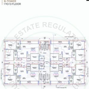 Project Image of 0.0 - 1173.48 Sq.ft 3 BHK Apartment for buy in Korat Skyraa