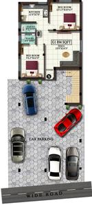 Project Image of 409.0 - 715.0 Sq.ft 1 BHK Apartment for buy in MP Jiva