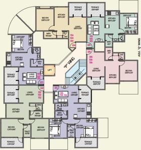 Project Image of 598.0 - 1034.0 Sq.ft 1 BHK Apartment for buy in Nisarg Hardik Phase 2