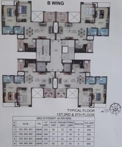 Project Image of 610.0 - 792.0 Sq.ft 2 BHK Apartment for buy in Tranquility Annexe A and B Wing Phase 1
