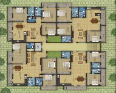 Navarathan The Elegant Habitat The Elegant Habitat Cluster Plan from 1st to 4th Floor 1