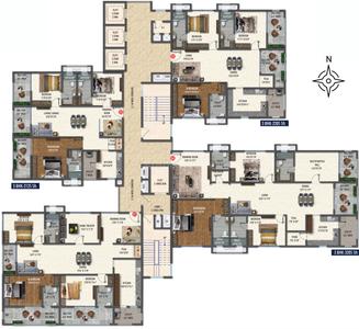 Project Image of 2100.0 - 6010.0 Sq.ft 3 BHK Apartment for buy in Vasavi Skyla