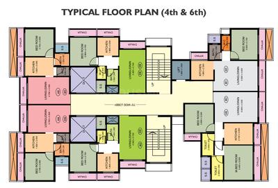 Project Image of 645.0 - 1045.0 Sq.ft 1 BHK Apartment for buy in Aaradhya Shree Narayan Paradise
