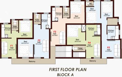 Project Image of 401.0 - 710.0 Sq.ft 1 BHK Apartment for buy in Crest Selas