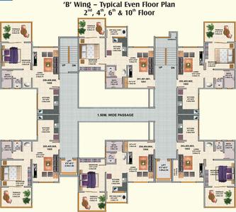 Project Image of 358.0 - 632.0 Sq.ft 1 BHK Apartment for buy in Saakshi Parvatara Phase 1