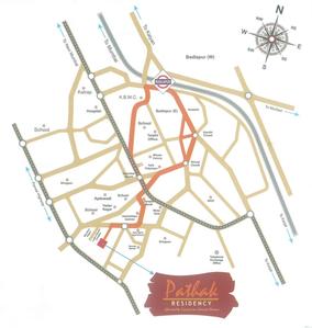 Shree Mahalaxmi Pathak Residency Priyam Wing D To G Images for Location Plan of Shree Mahalaxmi Pathak Residency Priyam 1