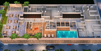 Project Image of 577.81 - 904.6 Sq.ft 2 BHK Apartment for buy in Nesta Sea La Vie