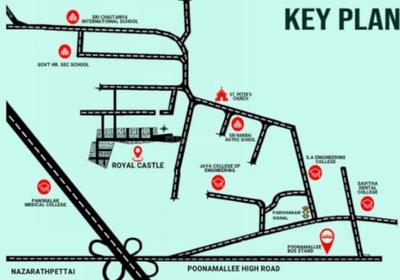 Project Image of 720.0 - 1125.0 Sq.ft Residential Plot Plot for buy in Royal Castle