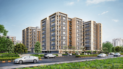 Project Image of 692.0 - 897.0 Sq.ft 2 BHK Apartment for buy in Shree Radhe Shyam