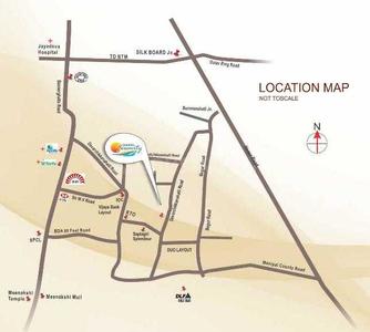 Project Image of 1150.0 - 1370.0 Sq.ft 2 BHK Apartment for buy in Sumukha Serenity