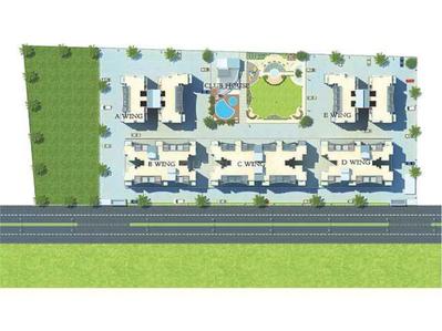 Project Image of 517.96 - 561.77 Sq.ft 2 BHK Apartment for buy in Vishal Krishnas Blessing D Building