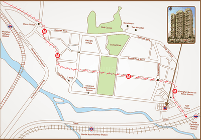 Project Image of 266.51 - 482.98 Sq.ft 1 BHK Apartment for buy in Patel Rudra Palace