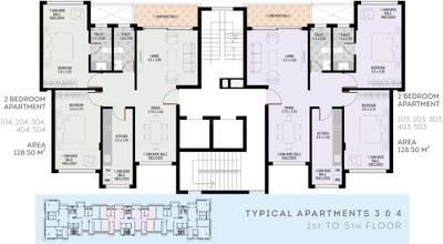 Project Image of 1115.0 - 1851.0 Sq.ft 2 BHK Apartment for buy in Kamat Prestige