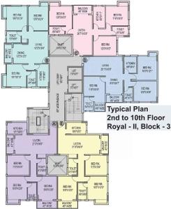 Project Image of 971 Sq.ft 2 BHK Apartment / Flat for sale in Rajarhat for Rs. 5800000